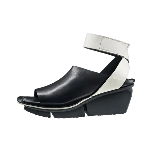 Trippen Dual Strap Sandals Women's Black