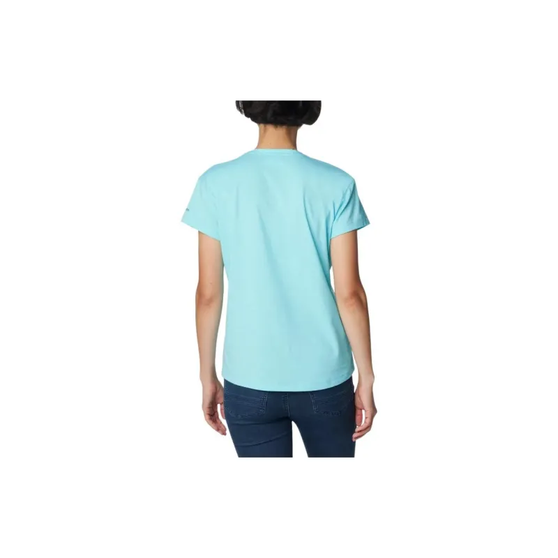 Columbia TrekSun Trek Regular T-Shirt Women's Blue-1