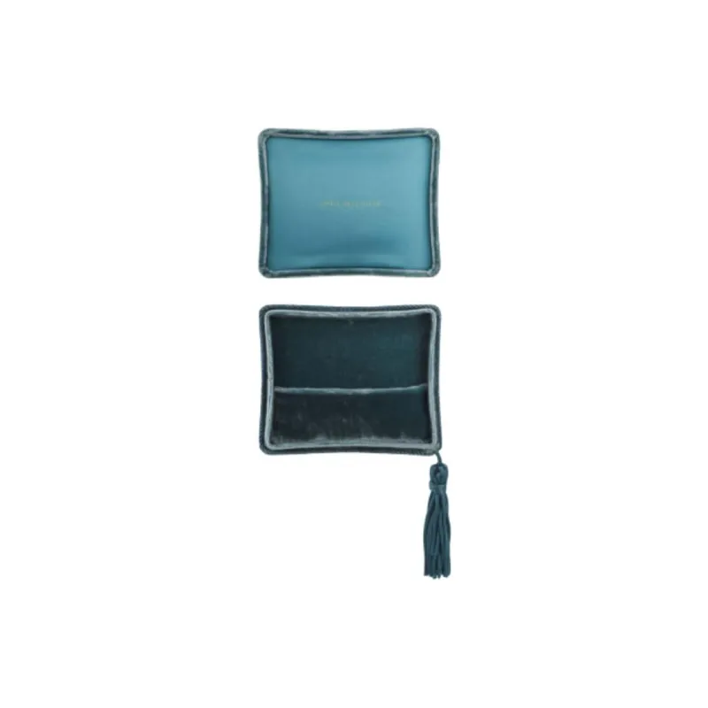 SOPHIE BILLE BRAHE Plush Velour Jewelry Boxes Women's Green-1