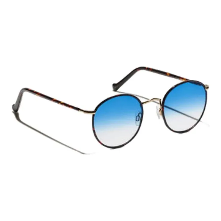 MOSCOT Subject To Official Website Round Sunglasses Men's Tortoiseshell-4