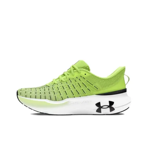 Under Armour Infinite Elite Anti Slip Wear Resistant Low Top Casual Running Shoes Men's Green