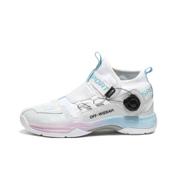 OFF-WIERAH Mid-Top Badminton Shoes Unisex