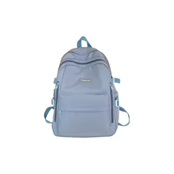 Cwatcun Nylon Backpack Regular Unisex Blue/White/Gray/Black