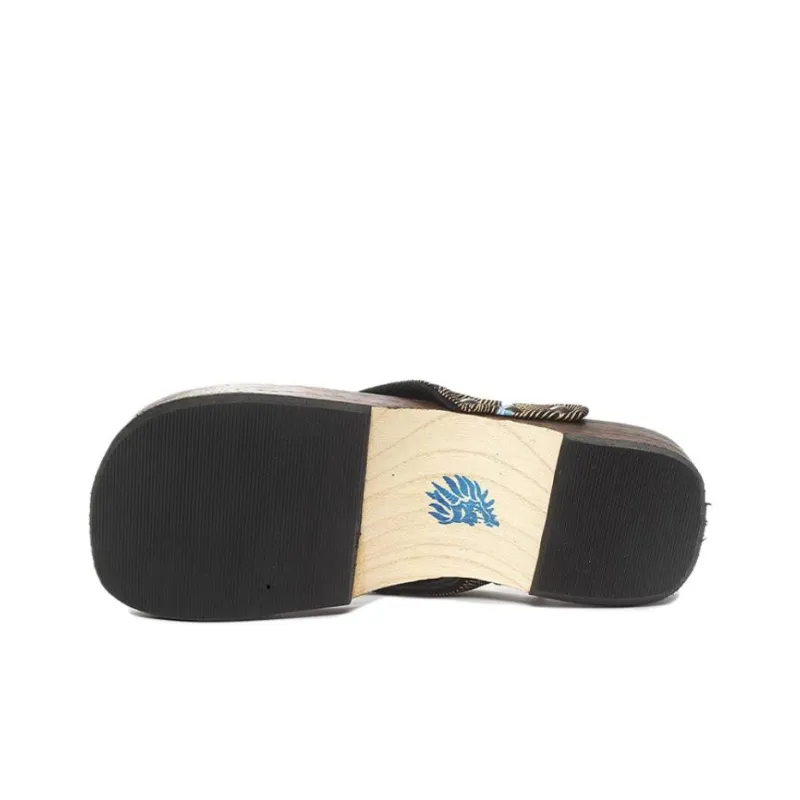ONIARAI Flip Flops Men's Black Gold-3