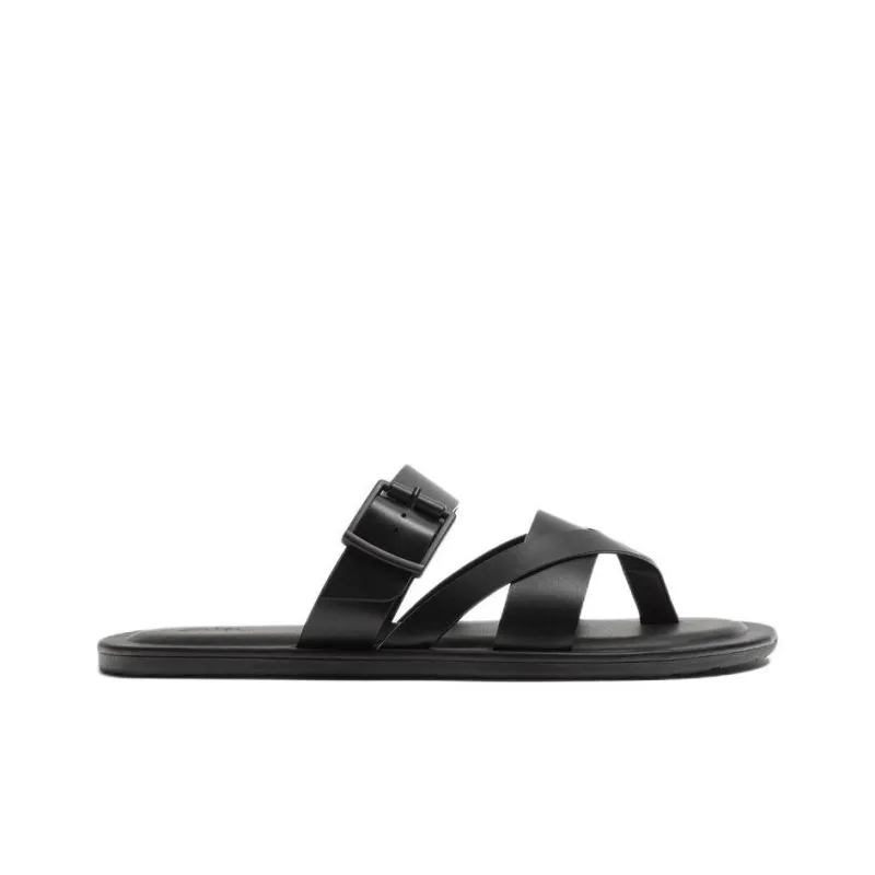 ZARA Slip-Resistant Flip Flops Men's Black-1