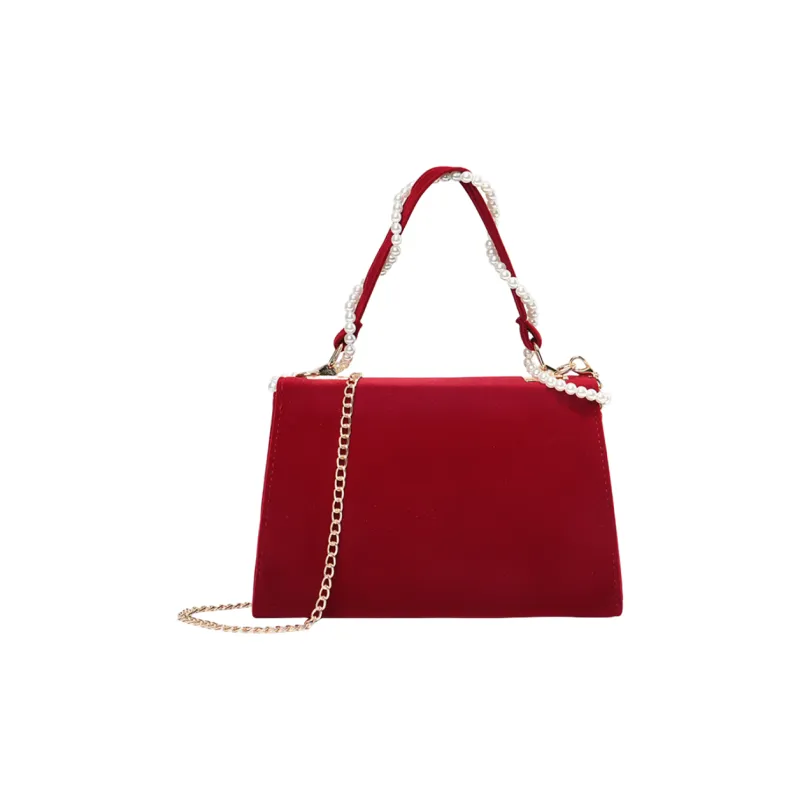DALO Shoulder Bags Burgundy-3