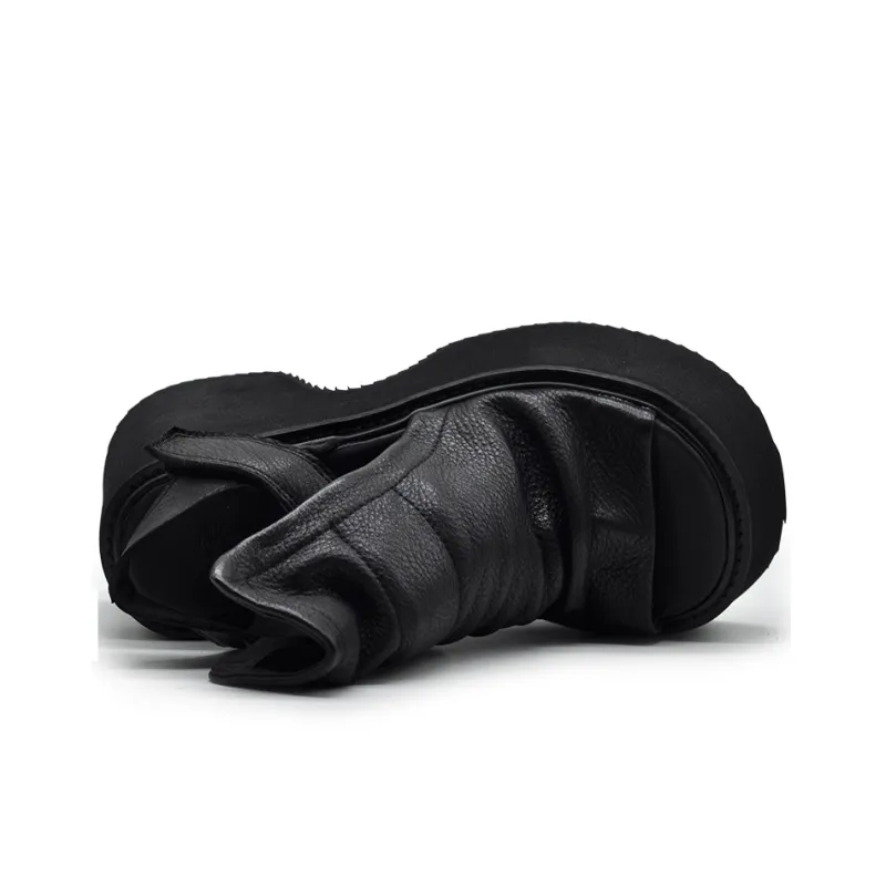 ARTMU Roman Sandals Women's Black-2