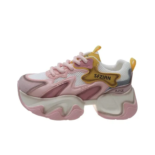 AJPAP Chunky Sneakers Women's Low-Top