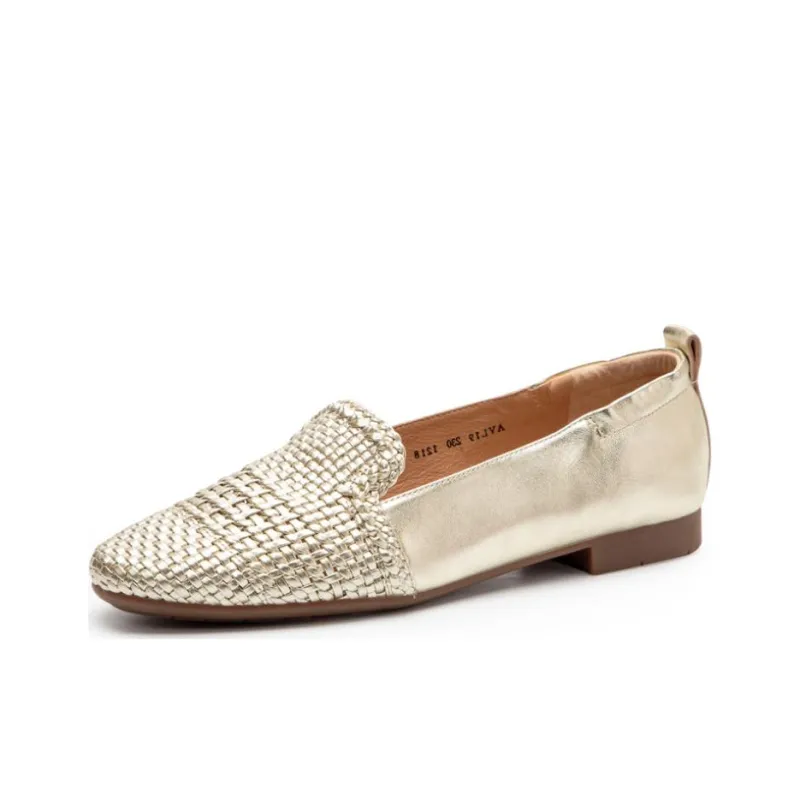 BATA Loafers Women's Apricot/Light Gold/Ecru-2
