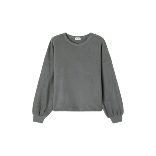 AMERICAN VINTAGE A.M Sweatshirts Women's Carbon Gray