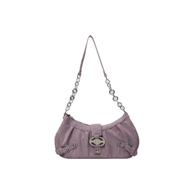 Versman PU Shoulder Bag, Crossbody Bag Regular Women's Purple/Khaki/Pink-19