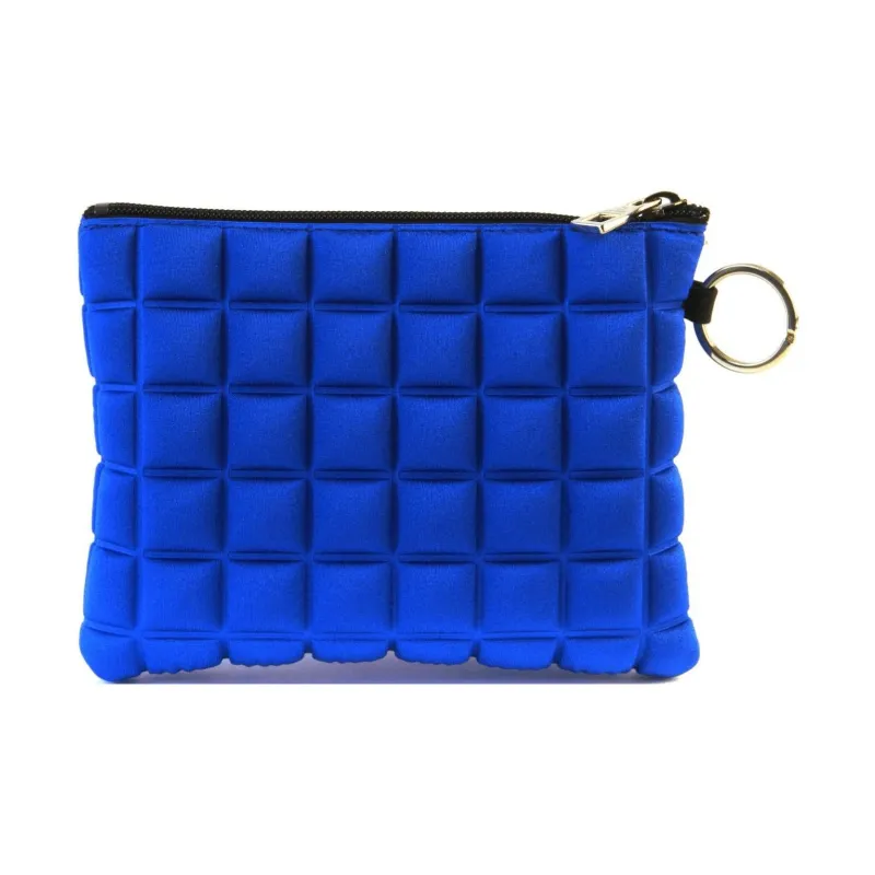 BPRIME 3D Cube Molded Fabric Wallet Women's Bright Blue-0