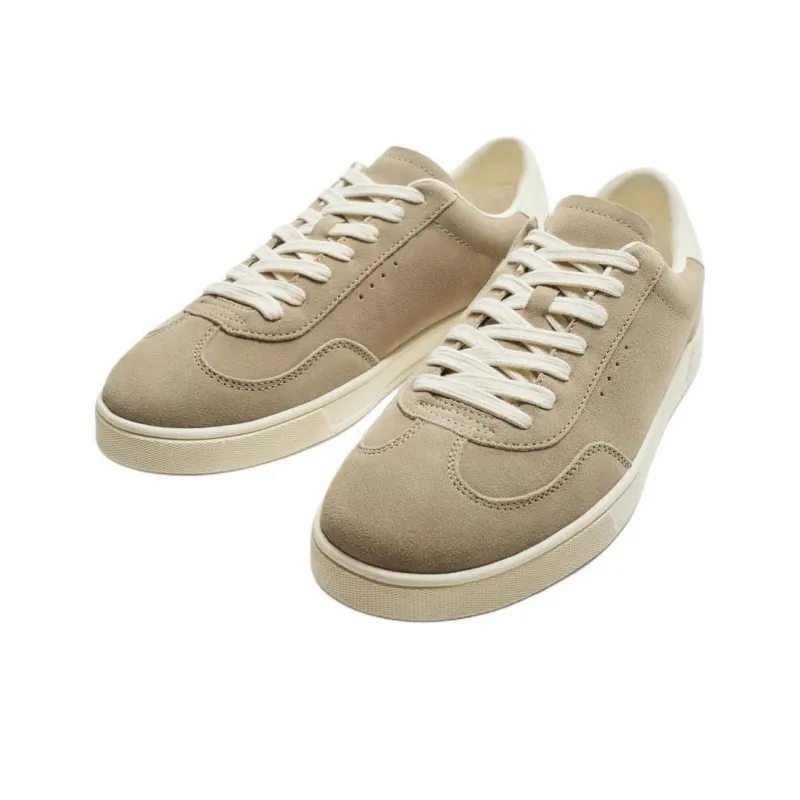 ZARA Low-Top Skateboard Shoes Men's Sand-2