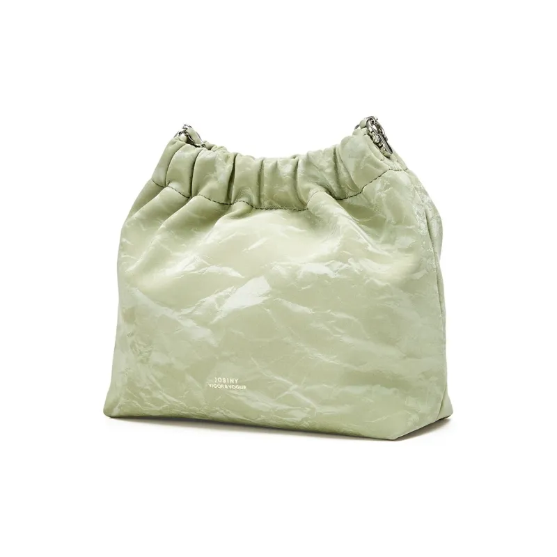 JOSINY PU/Cow Split Leather Shoulder Bag, Crossbody Bag Regular Women's Black/Ecru/Apricot/Light Green-15