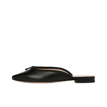 VERONICA BEARD Wrap-toe Slippers Women's Black