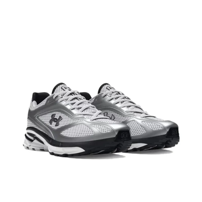 Under Armour Apparition Low Top Casual Running Shoes Unisex Silver-2