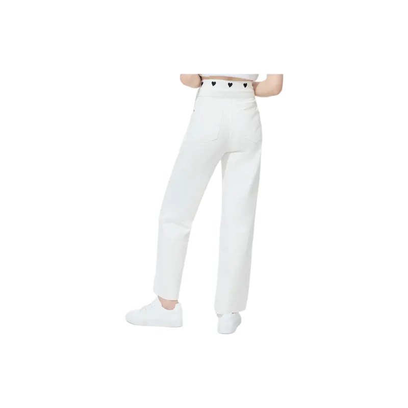 Hush Puppies Jeans Women's White-1