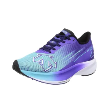 DESCENTE DELTA Anti-Slip Wear-Resistant Low-Top Casual Running Shoes Unisex Blue Purple