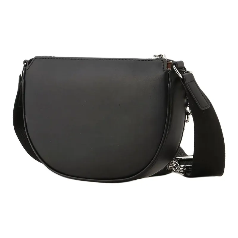 GUESS Polyurethane Crossbody Bag Shoulder Bag Mini Women's Black-2