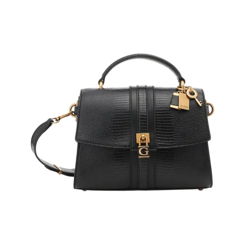 GUESS Polyurethane Portable Crossbody Bag Shoulder Bag Women's Black