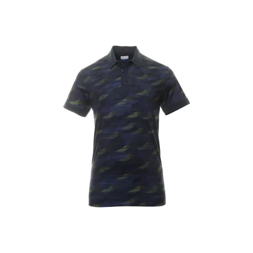 Callaway Polo Shirts Men Marine Blue