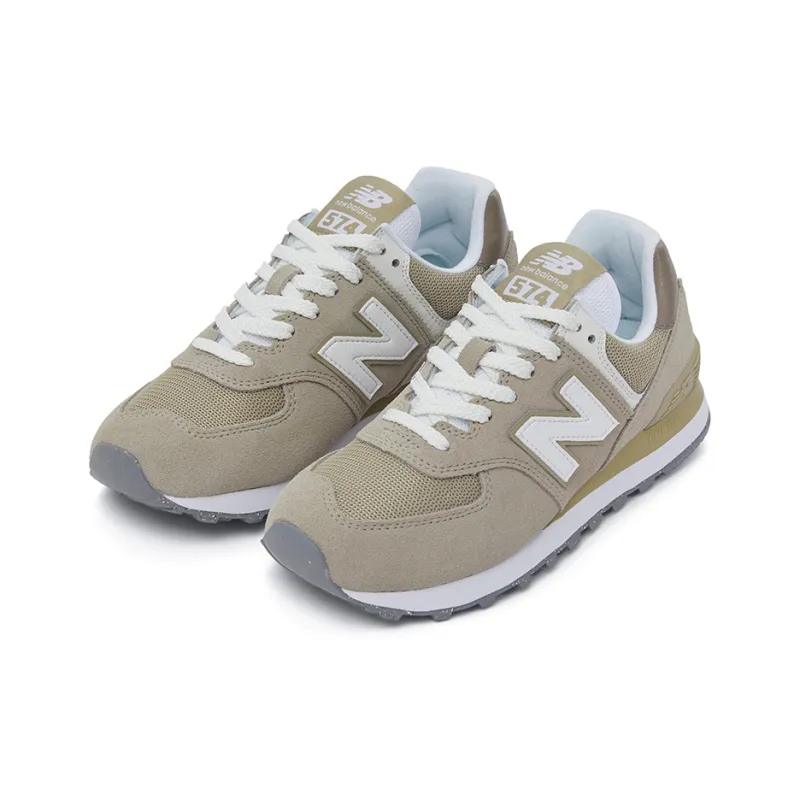 New Balance 574 Light Mushroom Stoneware White-2