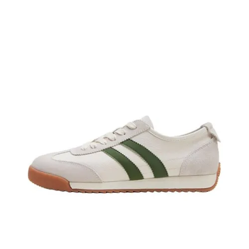 Hotwind Casual Shoes Men Low-Top Beige/Green