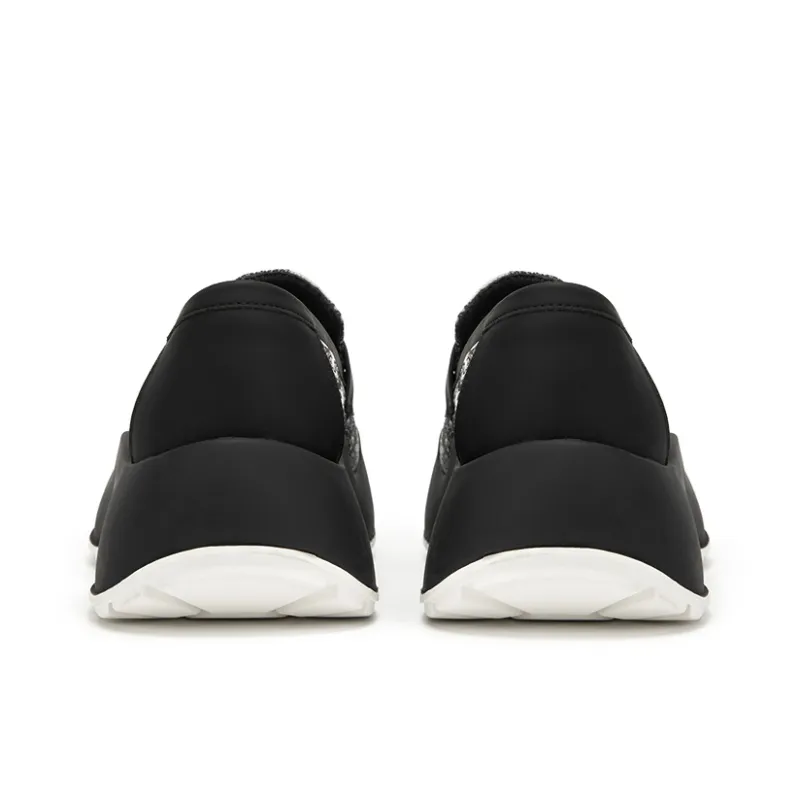 MIO Loafers Women's Black/White | Coffee/Apricot-3