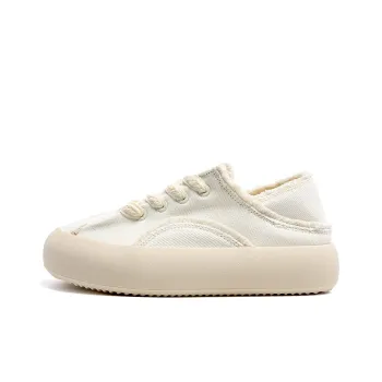 Dafu Leaps Forward Cushioning Coverage Height Increasing Abrasion Resistant Slip Resistant Low Top Canvas Shoes Women's