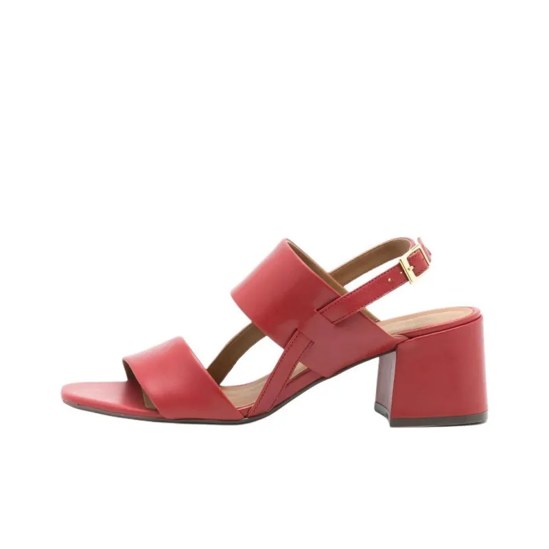 Sarah Chofakian Laura Strap Sandals Women's Red-0