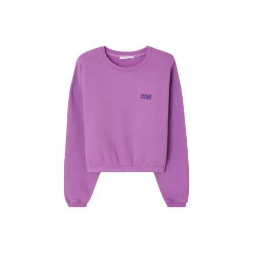 AMERICAN VINTAGE A.M Sweatshirts Women's Purple