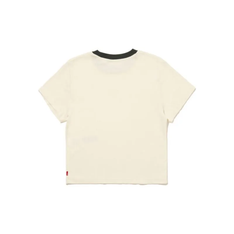 Levis T-Shirts Women's White-1