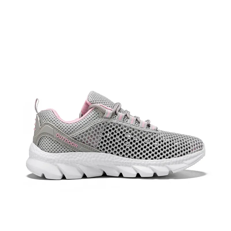 GESENLANG River Trekking Shoes Women's Rose Red, Pink, White-1