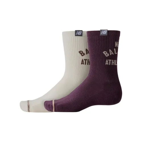 New Balance Lifestyle Mid Calf Socks Unisex 2 Pack