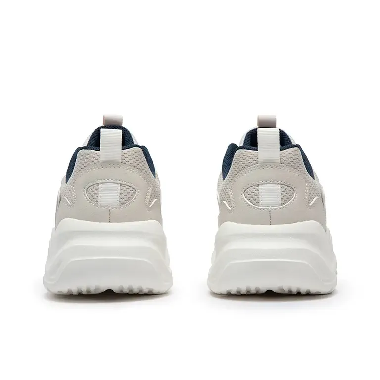 361° Ode 2 Cushioning Wear-Resistant Low-Top Casual Shoes Men's White Beige-3