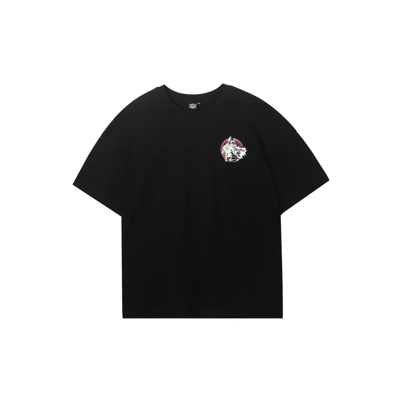 Muscle Dog T Shirts Men Black-1