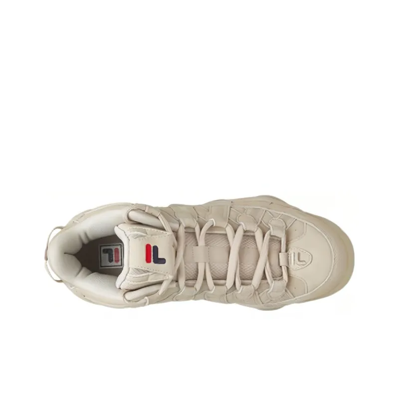FILA Spaghetti We Retro Baeketball Shoes Oatmeal-2