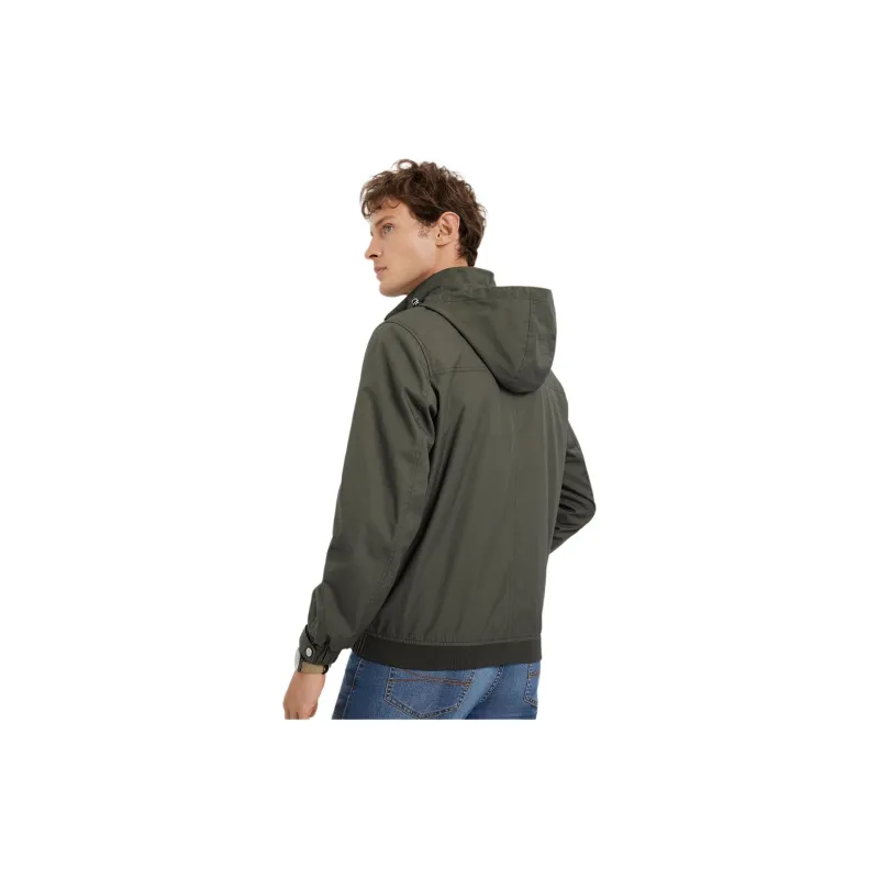 Hush Puppies Jackets Coats Men's Medium Green-0
