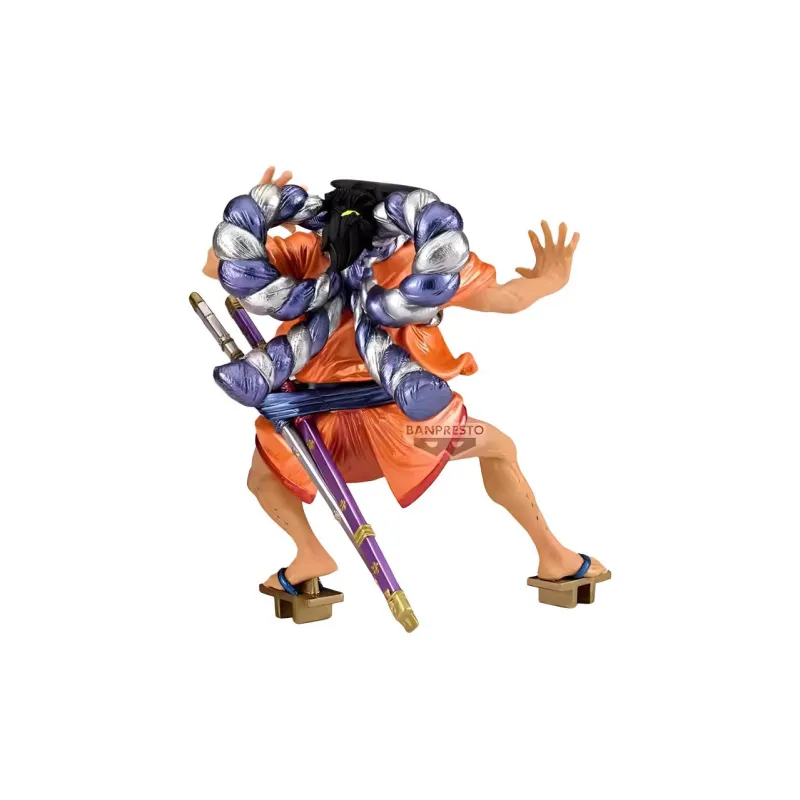 BANPRESTO One Piece Characters Artistic King, Gol D. Roger, Kozuki Oden Bonus Gifts-3