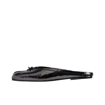 Maison Margiela Tabi Rubber Sole Slip Resistant Wrap toe Slippers Women's Black