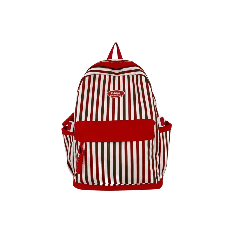 OURFUN Nylon Backpack Women's Black/Burgundy/Khaki/Light Green/Blue-1