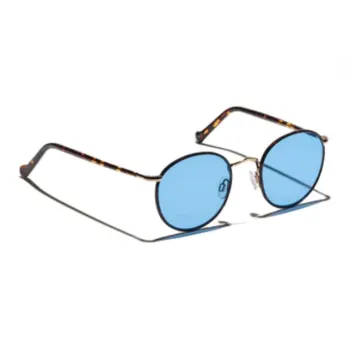 MOSCOT Subject To Official Website Round Sunglasses Men's Tortoiseshell