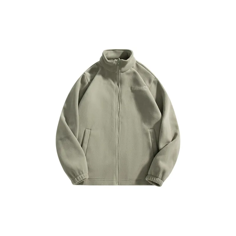 LEAVELAND Water Resistant Windproof UV Protection Warm Windbreaker Jacket Unisex Mist Green-2