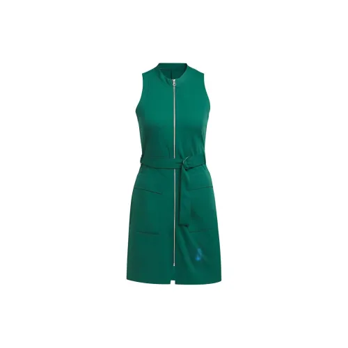 Adidas Sleeveless Dresses Women's Collegiate Green