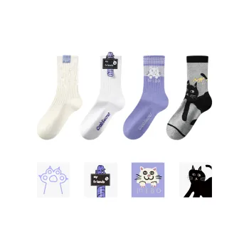 Crabsecret Mid Calf Socks Women's