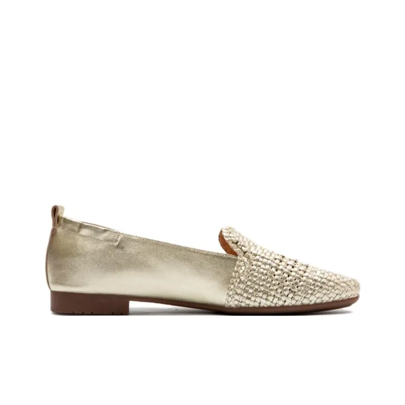 BATA Loafers Women's Apricot/Light Gold/Ecru-1