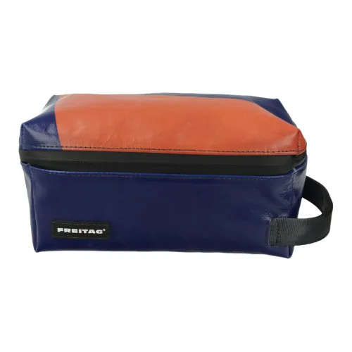 FREITAG Storage Bags Night Blue With Orange Accents