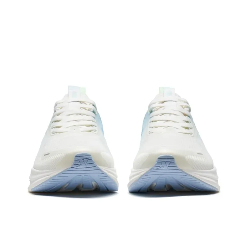 XTEP Hydrogen Wind 7.0 Cushioning Breathable Low Top Running Shoes Men's White Blue Box Included-4