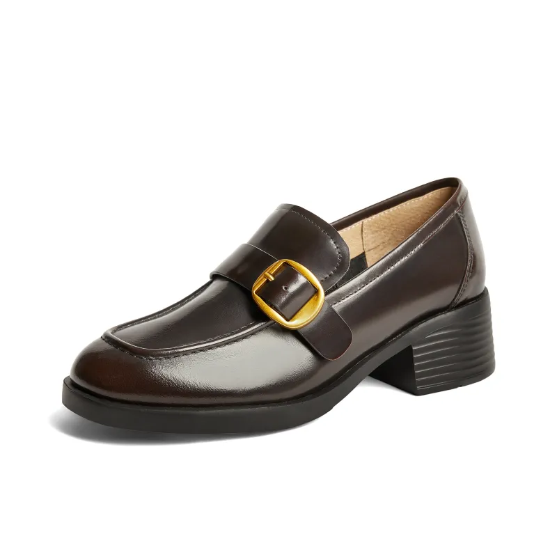 Senda Loafers Women's Dark Brown-1