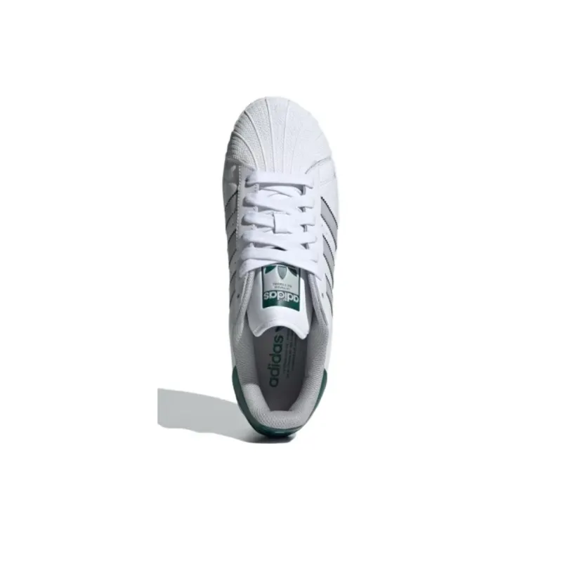 Adidas Superstar Xlg White Grey Collegiate Green-1